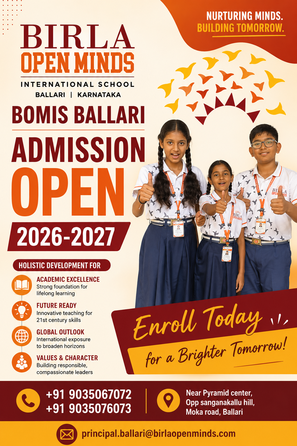 Admissions Open 2026-27